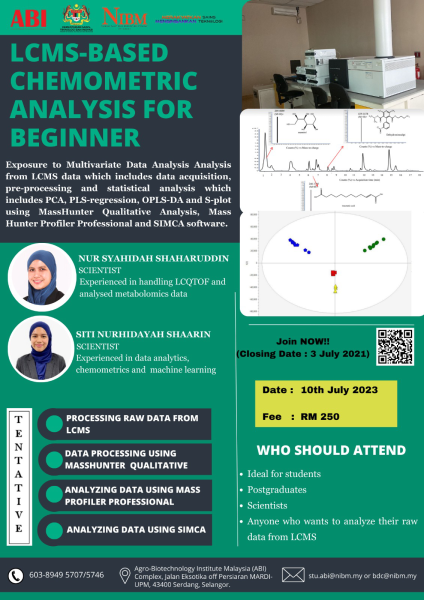 LCMS_BASED_CHEMOMETRIC